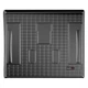 Коврик в багажник Cadillac Escalade 2007-, черный, WeatherTech 40306 - изображение 1