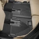 Коврики в салон Toyota Highlander 2014-, 3 ряд, черные, Weathertech W335 - изображение 2
