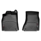 Коврики в салон Audi A4/A5 2007-, с бортом, передние, черные, Weathertech 442121 - изображение 1