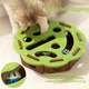 Игрушка-лабиринт для кошек, с 3 шариками, фетровая, круглая, 30cm, Green-brown - изображение 4