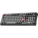Клавіатура бездротова GamePro Asgard Drakkar механічна 96 клавіш Keychron Super Red RGB ENG/UKR Black (MK305BK) - зображення 4