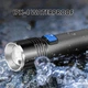 Фонарик ультрафиолетовый K31, 365nm, 3 режима, Aluminum (110*25mm) на аккумуляторе, с зарядкой по Type-C, Gray - изображение 6