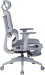 Крісло офісне Officepro Skyline Footrest Gray/Dark Gray (OC750-G-DG-DG) - зображення 4