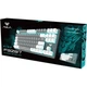 Клавиатура игровая Aula F3287 механическая 87 клавиш USB Blue Switch White/Grey (6948391240688) - изображение 4