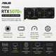 Видеокарта Asus Prime NVIDIA GeForce RTX 5070 Ti OC Edition 16GB GDDR7 28000 MHz 2527 MHz Black (PRIME-RTX5070TI-O16G) - изображение 2