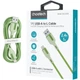 Кабель Choetech USB-A Lightning 1 м 2.4A для передачі даних Green (XAL-0003-GN-V2) - зображення 3
