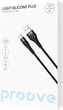 Кабель Proove Light Silicone Plus USB to Type-C 3A 1 м Black (632560001) - зображення 4