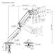 Настільне кріплення для монітора ITech MBSS-02F 17"-32" - зображення 14