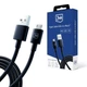 Кабель 3mk Hyper Cable USB-A - Micro USB 1.2m 5V 2.4A Black (5903108541183) - изображение 1