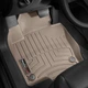 Килимки у салон Volkswagen Tiguan 2008-2016, з бортом, передні, бежеві, Weathertech 455461 - зображення 2