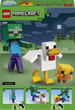 Конструктор LEGO Minecraft Курячий Жокей 344 деталі (21582) - зображення 9