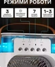 Настільний міні кондиціонер вентилятор Mini Air Conditioner 3 в 1 з охолодженням, зволоженням, LED підсвічуванням і USB - зображення 3