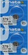 Батарейка Renata 379 (SR521SW) 2 ШТУКИ, срібно-оксидна, 1.55V, для годинників, Швейцарія - зображення 2