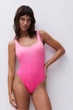 Купальник слитный с мягкой чашкой Chantelle 42/44(S/M) Розовый (C77-pink tie&dye) (113783) - изображение 1