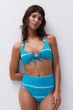 Плавки слип Chantelle 2/4(S/L) Голубой (C75-blue shibori) (109260) - изображение 2