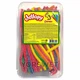 Жувальні цукерки Jellopy Licorice Кислі довгі палички-дроти асорті смаків в пластиковому контейнері 1,5 кг (0179) - изображение 1