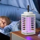 Электрический уничтожитель насекомых USB-лампа от комаров и мух белого цвета (TA0208_2) - изображение 5