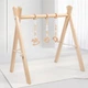 Детский развивающий деревянный тренажер Baby Gym Lummi Montessori с подвесными игрушками 23153 - изображение 3