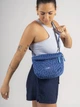 Сумка кросс-боди через плечо женская тканевая средняя PacSafe GO Saddle Crossbody 35140 Небесно-голубая (35140827) - изображение 2