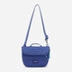 Сумка кросс-боди через плечо женская тканевая средняя PacSafe GO Saddle Crossbody 35140 Небесно-голубая (35140827) - изображение 5