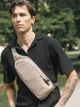 Сумка слінг через плече тканинна середня PacSafe V Action Sling 60161 Бежева (60161237) - зображення 2