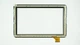 Тачскрін (сенсорне скло) HK10DR2438-V01 10 1 зовнішній розмір 257*159 мм робоча частина 223*126 мм 45 pin чорний - зображення 2