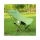 Складной туристический стул MA560green 45×93×58 см зеленый до 200 кг для рыбалки, кемпинга и пикника - изображение 5