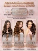 Плойка для завивки волос беспроводная UKC Hair Curler автоматический стайлер для укладки волос с вращением Розовый - изображение 7