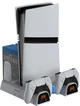 Podstawka chłodząca i ładująca YAXO ARCTIC BREEZE NE do PS5/PS5 Slim/PS5 Pro Alpine White (YGABNECCS01W) - obraz 1