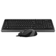 Комплект дротовий A4Tech Fstyler F1010 USB Grey - зображення 1