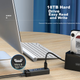 Удлинительный кабель для USB 3.0-хаба UNITEK с блоком питания, высокоскоростной разветвитель для ноутбуков и настольных компьютеров, многопортовый USB-адаптер Y-3098CBK - изображение 2