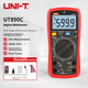Цифровий мультиметр UNI-T UT890C високоточний універсальний лічильник із захистом від опіків, розумний домашній електрик-мультиметр - зображення 2