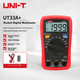 Кишеньковий цифровий мультиметр UNI-T UT33A+, високоточний вигорілостійкий мультиметр, електричний вимірювач, багатоцільовий вимірювач для домашнього використання - зображення 5