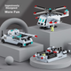 Детский конструктор Xingyayoupin, совместимый с Lego, модель авианосца, подарок на день рождения для мальчиков и девочек в возрасте 6-12 лет. - изображение 9