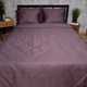 Комплект постільної білизни Moon&Star Євро 200x220 см наволочки 4 х 50х70 см Velvet Plum Corner Сатин Premium (MS-820012613) - зображення 2