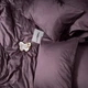 Комплект постільної білизни Moon&Star Євро 200x220 см наволочки 4 х 50х70 см Velvet Plum Corner Сатин Premium (MS-820012613) - зображення 6