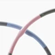 Обруч Keep Hula Hoop, разборный, легко хранить, гибкая сборка, для формирования пресса и талии, аэробные упражнения, упражнения для подтяжки ягодиц, сине-серый. - изображение 10