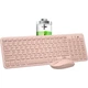 Комплект беспроводной BOW Hangshi HW256 Wireless Pink - изображение 2