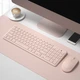 Комплект беспроводной BOW Hangshi HW256 Wireless Pink - изображение 6