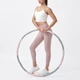 Обруч Keep Hula Hoop разборный для талии, розово-серый - изображение 5