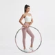 Обруч Keep Hula Hoop разборный для талии, розово-серый - изображение 7