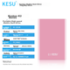 Внешний жесткий диск KESU, 500 ГБ, USB 3.0, K201, 2,5 дюйма, премиальный металлический корпус, розовый цвет «вишневый цветок», внешний механический жесткий диск для хранения файлов и резервного копирования фотографий, большой USB-накопитель. - изображение 7