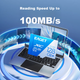 Карта памяті EAGET T1 microSDXC 128GB Class 10 UHS-I U3 V30 A1 - изображение 2
