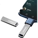 Флеш-накопичувач Lenovo 128 ГБ USB 3.2, серія SX1 Speed Core, сріблястий колір, міцний металевий дизайн, незамінний для бізнесу та офісу - зображення 2
