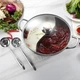 Кастрюля Maxcook MCT963 двусторонняя нержавеющая сталь 304, 32 см - изображение 5