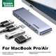 Док-станция расширения UGREEN Type-C, преобразователь USB-C в высокоскоростной 4-портовый USB-концентратор 3.0, прямое подключение к компьютерам Apple, ноутбукам Huawei, USB-удлинитель. - изображение 1