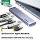 Док-станция расширения UGREEN Type-C, совместимая с USB для подключения нескольких экранов, для ноутбуков Apple MacBook Pro/Air, адаптер M3/4 Thunderbolt 4/5 в HDMI, компьютерный конвертер - изображение 1