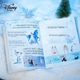 Набор Disney Planner, блокнот и канцелярские принадлежности, Эльза, светло-голубой - изображение 10