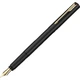 Ручка PARKER перьевая фирменная деловая, подарочная, Weiya XL Classic Black Gold Clip - изображение 2