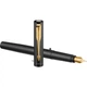 Ручка PARKER перьевая фирменная деловая, подарочная, Weiya XL Classic Black Gold Clip - изображение 3